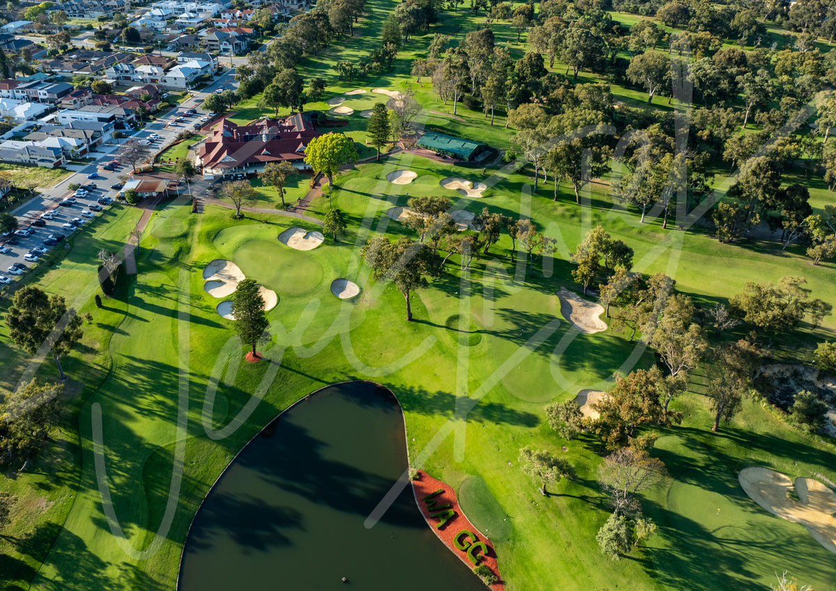 WAGC Lake & 9th Hole