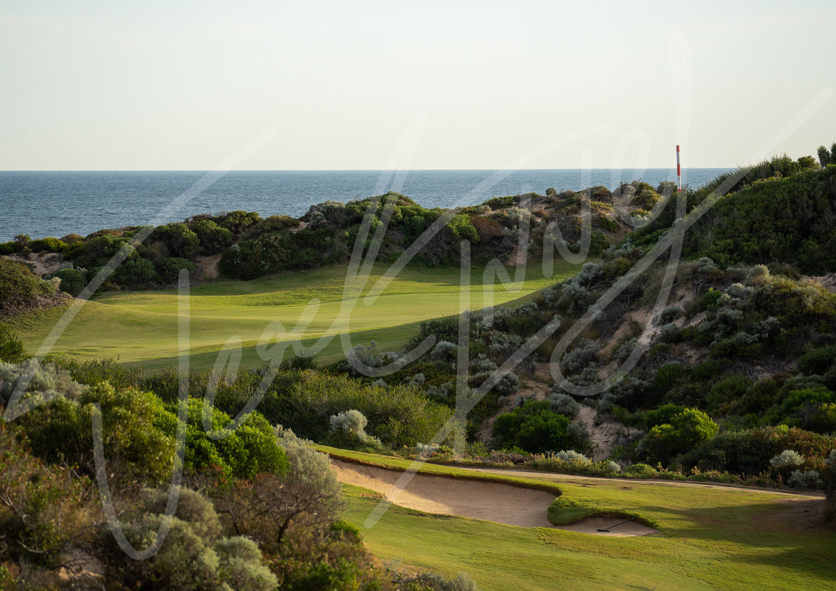 The Cut 18th Fairway Pole