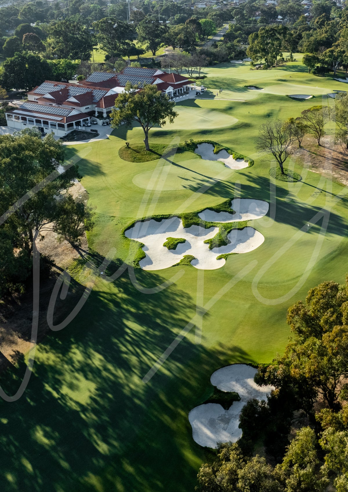 Mt Lawley 18th Green & Clubhouse