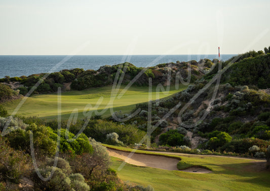 The Cut 18th Fairway Pole