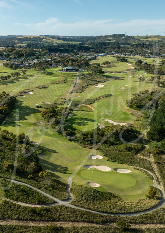 Mt Compass 10th Green & Front 9