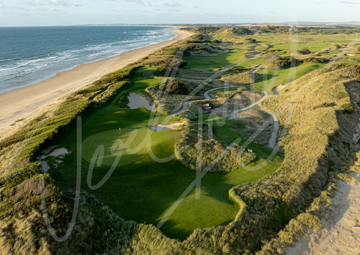 Barnbougle 4th Green & 5th Tee Box