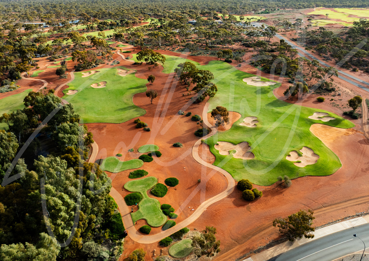 Kalgoorlie 12th Green & 13th Hole