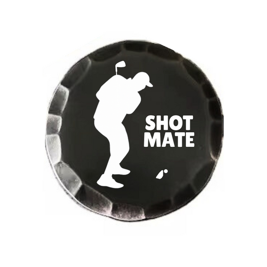Duffed Shot Mate Golf Ball Marker